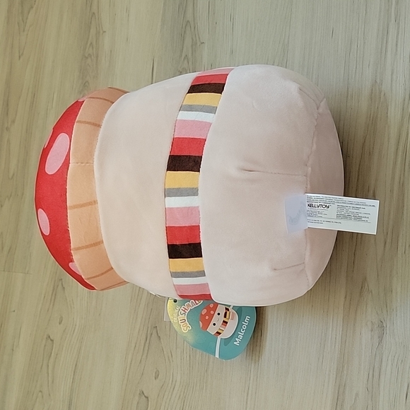 SOLD - Malcolm Squishmallow 8" with scarf - Harvest Squad! - Picture 2 of 6